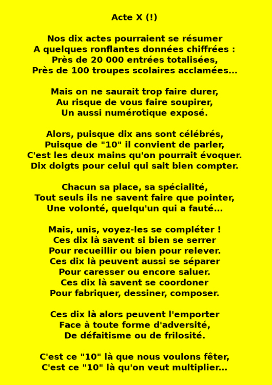 2018 - Acte XI - Editorial