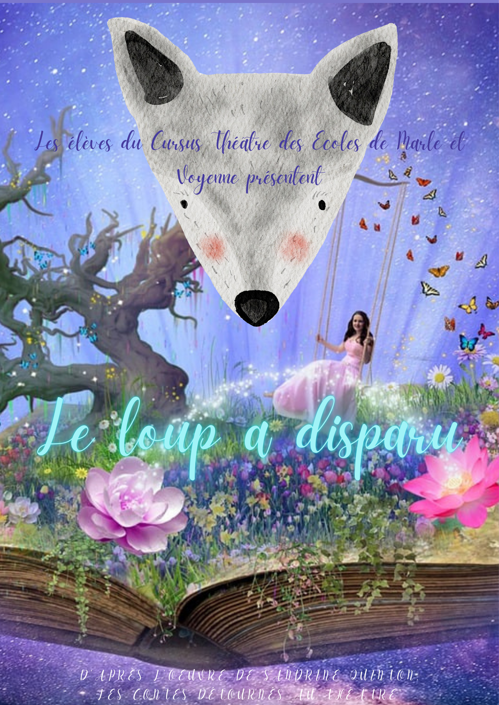 Affiche du spectacle Le loup a disparu